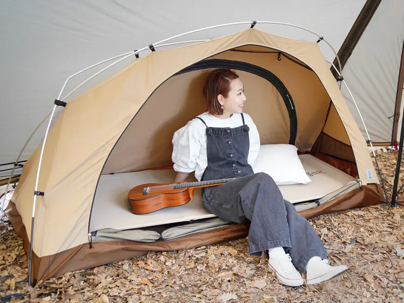【爆売り！】 コット ソロ向け！テント DOD カンガルーテント FIELDOOR アウトドア寝具