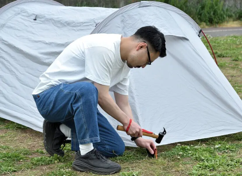 FIELDOOR トンネルテント300ライト ソロキャンプに！！ | 読むと外で遊びたくなるブログ 外で遊ぼう！！