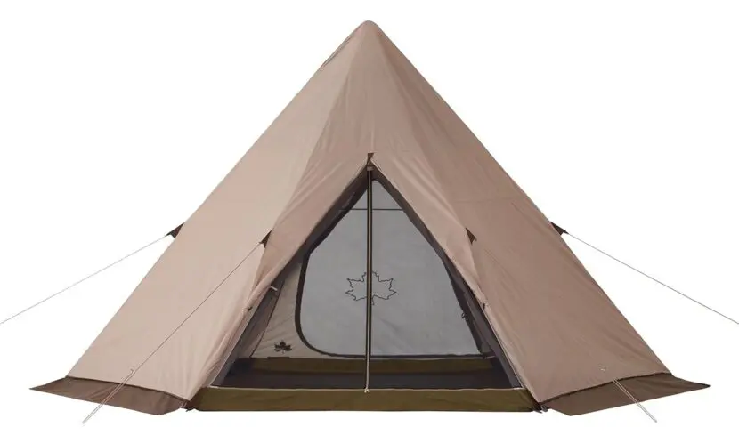 ロゴスTepee400-BA Vポールで室内広々のワンポール？テント